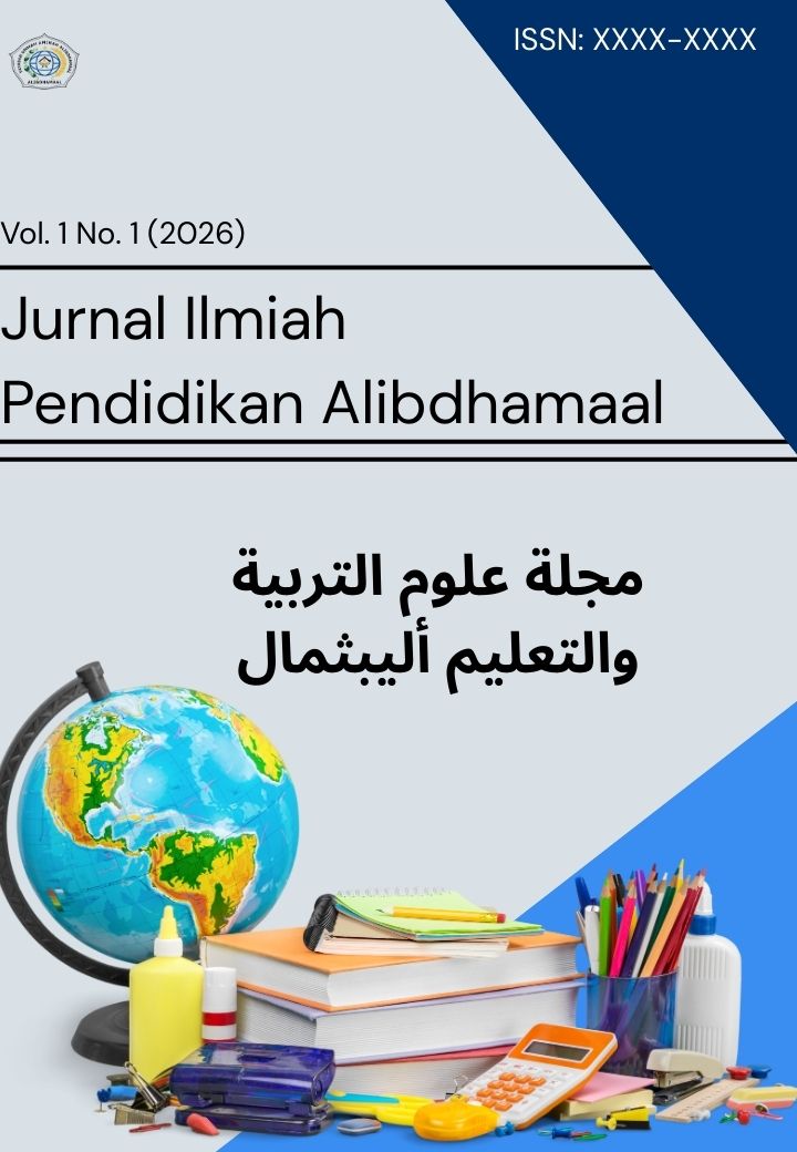 					View Vol. 1 No. 1 (2026): Jurnal Ilmiah Pendidikan Alibdhamaal
				