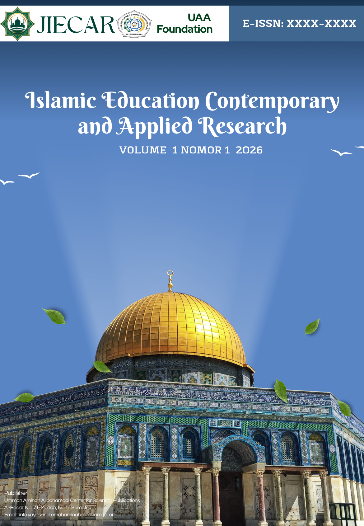 					View Vol. 1 No. 1 (2026): Islamic Education Contemporary and Applied Research
				